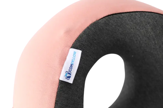 Comfyllow - 360°-Nackenstütze Pink - Nackenkissen